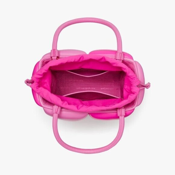 Kate Spade Boxxy Colorblocked Tote In Vivid Snapdragon Multi Pink - Picture 8 of 10